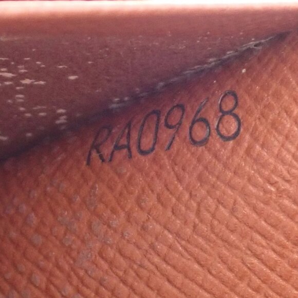 LOUIS VUITTON Porte Monnaie Billets Tresor Wallet Monogram Brown M61730 07EF433 - Picture 16 of 16